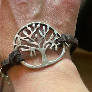 Silver Tree of Life Bracelet